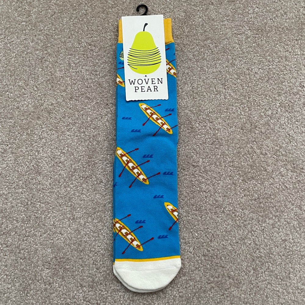 Blue Rowing Socks - Picture 3 of 5
